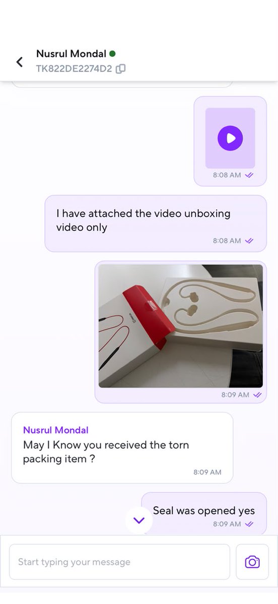 GauthamGauthams's tweet photo. I expect Zepto to investigate this immediately and provide a proper resolution. If I do not receive a call from your team and a satisfactory resolution, I will have no option but to escalate this matter through the appropriate consumer grievance forum. https://t.co/H9IOmZloHj