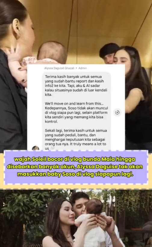 auroraa1g's tweet photo. Ada satu momen di vlog Bunmai saat wajah soso anak Alyssa dan tuai hujatan Pagii Sarapan soyakinbisa https://t.co/LPa3LEc53S