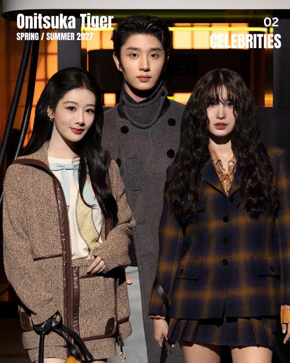 luxemattersth's tweet photo. Onitsuka Tiger เปิดตัว Spring/Summer 2027 ที่ Milan Fashion Week ภายใต้คอนเซ็ปต์ “ENERGY STATION” โดยมี กลัฟ, ใบเฟิร์น, MOMO TWICE และ คิมแจวอน ร่วมชมโชว์

https://t.co/SpmyLo1hYT

#GulfKanawut
#Baifernbah
#MOMO
#YangZi #KimJaeWon
#OnitsukaTigerSS27
#LUXEMATTERS https://t.co/Y7MhZS0MRU