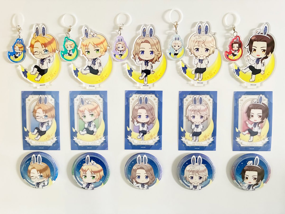 amocafe_webshop's tweet photo. 🌙アニメ「ヘタリア World★Stars」×AmoCrepeコラボ
事後販売中🐇

コラボの事後販売最終日です！
お買い忘れのないようにご注意ください💫

⭐️販売期間
2026/10/1(木) 〜10/20（火）

⭐️ご購入はこちら
https://t.co/XV1lSyJ0WR

#ヘタリアWS https://t.co/wzaqF7u39M