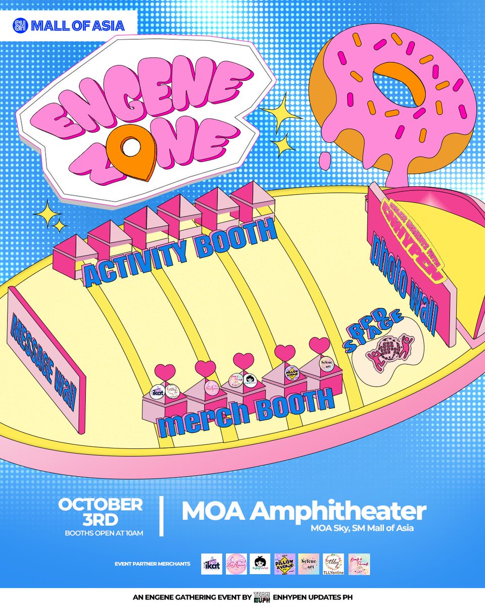 en_updatesph's tweet photo. ENGENES, ARE YOU READY?! 🚨🧡

The wait is over! ENGENE FAN ZONE is coming! 🔥

📍 MOA Sky Amphitheater
📅 Oct 3 | ⏰ 10AM onwards

Get ready for fun activities, games, merchant booths, photospots, Random Play Dance &amp; more! ✨

#DunkinPH_ENDLESS #ENDLESS_FunMeet https://t.co/oU85cSvyx5
