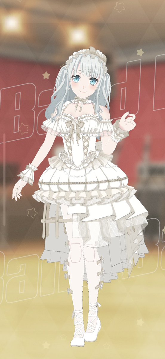 Kcroquettemaker's tweet photo. 一方イヴちゃんは極厚タイツで足真っ白にしときながら上半身は肌丸出し���、上下が別衣装のようにチグハグ。足もデコルテも肩も腕も出したいなら水着で良いし、ドールやりたい/肌出したいは別でやって欲しかった。衣装に説得力がない…関節プリント無くすだけでも良い https://t.co/HKiJw0ixVI