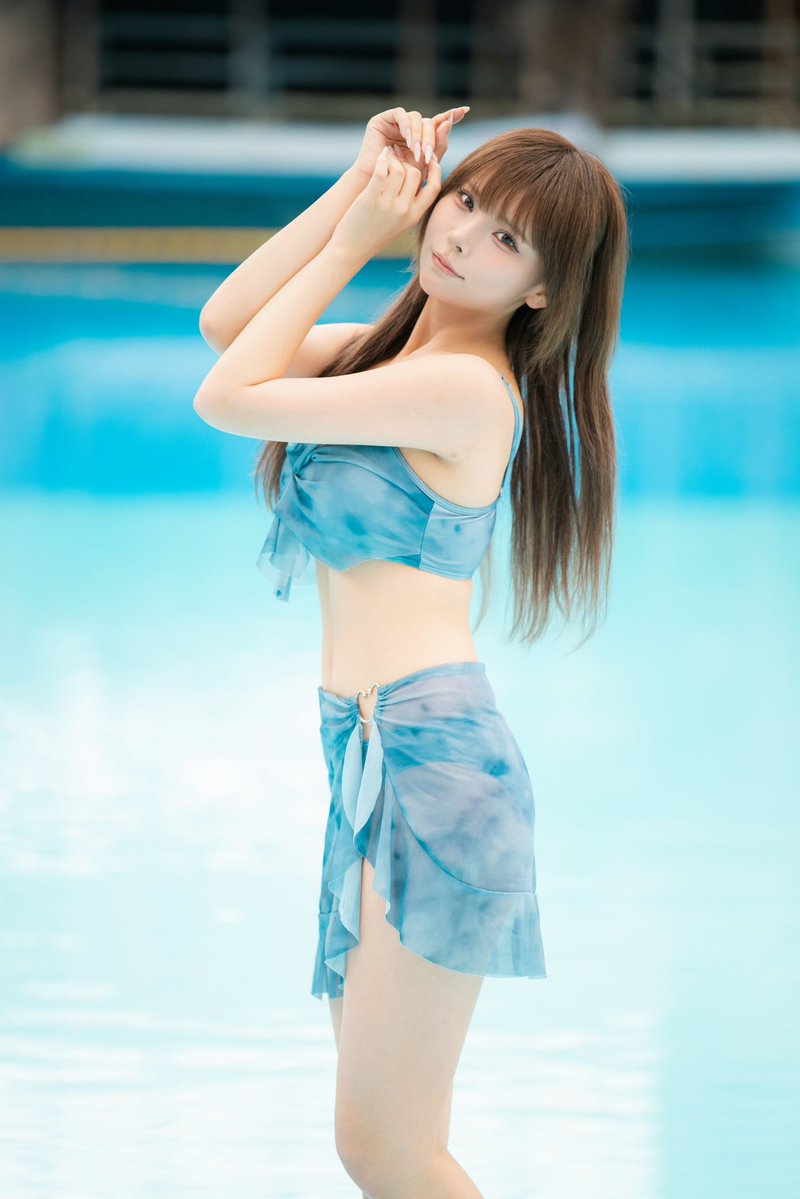 GakuinKinma's tweet photo. ／
🏖近代麻雀水着祭2026🐬
𝟐𝟎𝟐𝟔.𝟎𝟗. 𝟑𝟎.𝐖𝐞𝐝.速報📷
＼
____ 一緒に泳いでみる？🩵🫧

🌼蒼井ハルちゃん @aoiharu_168 

- - - - - - - - -
photo by  ミスター @mr_114

#近代麻雀水着祭2026 #いかなきゃキンマー https://t.co/UDv7Dw3AMb