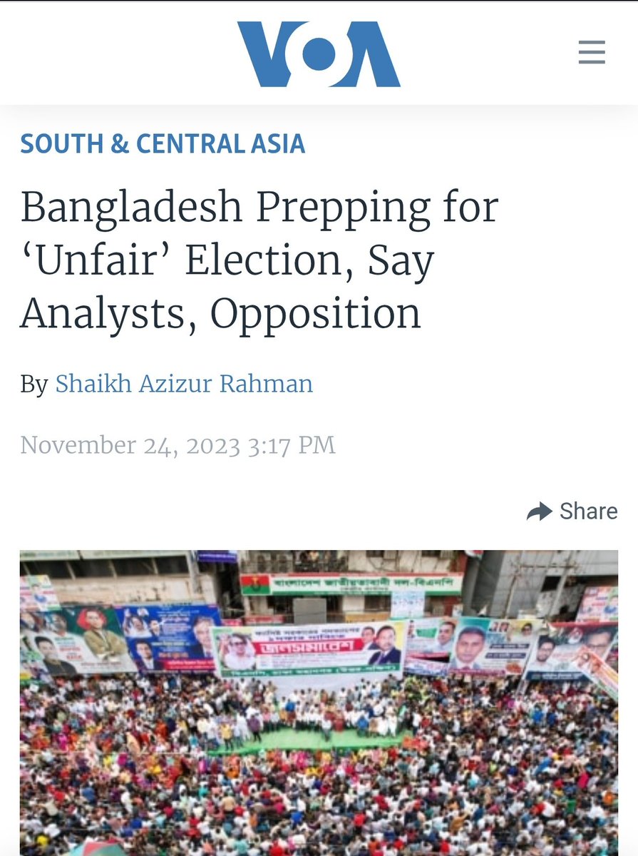 Starboy2079's tweet photo. Ditto same Bangladesh playbook is used in India 

In Bangladesh also, CIA started regime change operation by targeting Bangladesh CEC KM Nurul Huda 

Same like current Indian Express hit job, they used another EC Mehboob Talukdar to target CEC

Opposition parties started vote chori propaganda, they said elections were rigged in Bangladesh, then they started boycotting elections