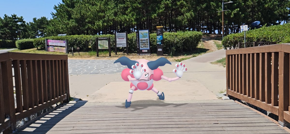 mygosnapshot's tweet photo. 마임맨 ( Mr. Mime ) バリヤード
#GOsnapshot #PokemonGO #Pokemon #포켓몬 #포켓몬고 #포켓몬GO #GO스냅샷 #고스냅샷 #ポケモン #ポケモンGO #GOスナップショット 사진 photography 写真 ar arphoto AR사진 AR写真 AugmentedReality 증강현실 拡張現実 #마임맨 #MrMime #バリヤード https://t.co/0xgnvUQ7eq