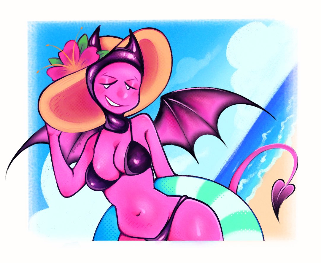 staryuisland's tweet photo. Art Gifts I did for @scaramumu_ 😈🦑💛
#oc #giftforher https://t.co/CMvBNNonXn