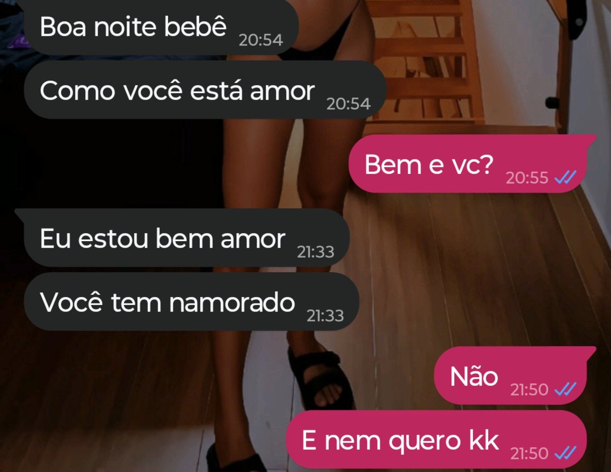 luuhkyle's tweet photo. A QUALQUER SINAL 

DIGA NÃO PRA HOMEM FEIO 😅 https://t.co/zmdj9X8OJr