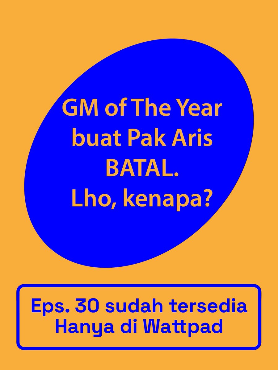 RioSatoriWriter's tweet photo. BATAL, karena... Baca saja sitcom absurd ini di Wattpad: https://t.co/fJdgdwIr4N https://t.co/qe4ESH2Osv