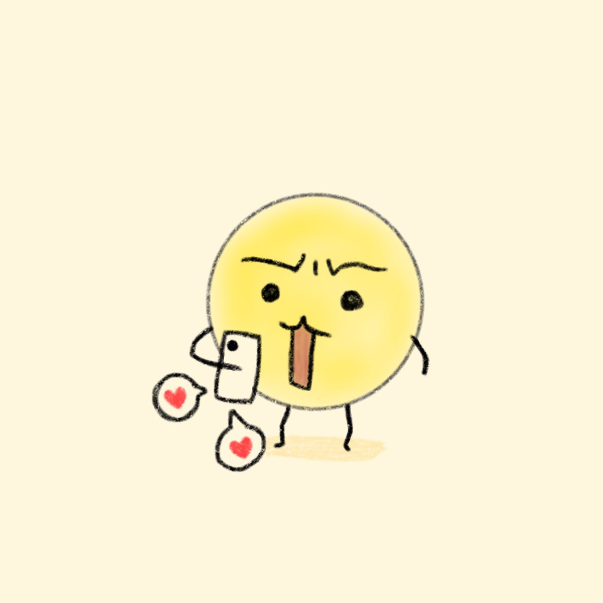 608_fc_3's tweet photo. とても軽い気持ちでやったことを思った以上に人に見てもらえていて困惑するｼｮｷﾌｪちゃん🟡
#にじえも https://t.co/eGGtxMm9j6