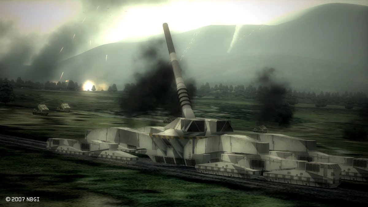 la_vle203's tweet photo. @Fighterman_FFRC Looks like the guntrain/heavy artillery from AC6 https://t.co/nXcO1K21u3