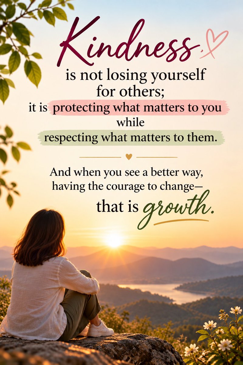 Durga_Udpl's tweet photo. Protect what is yours, respect what is theirs, and have the wisdom to change when you see a better way. That is conscious living. #Kindness #ConsciousLiving #PersonalGrowth #SelfRespect #RespectOthers #mythoughts #KindnessWithBoundaries #ProtectYourPeace #InnerGrowth https://t.co/dkDWRjc8d4