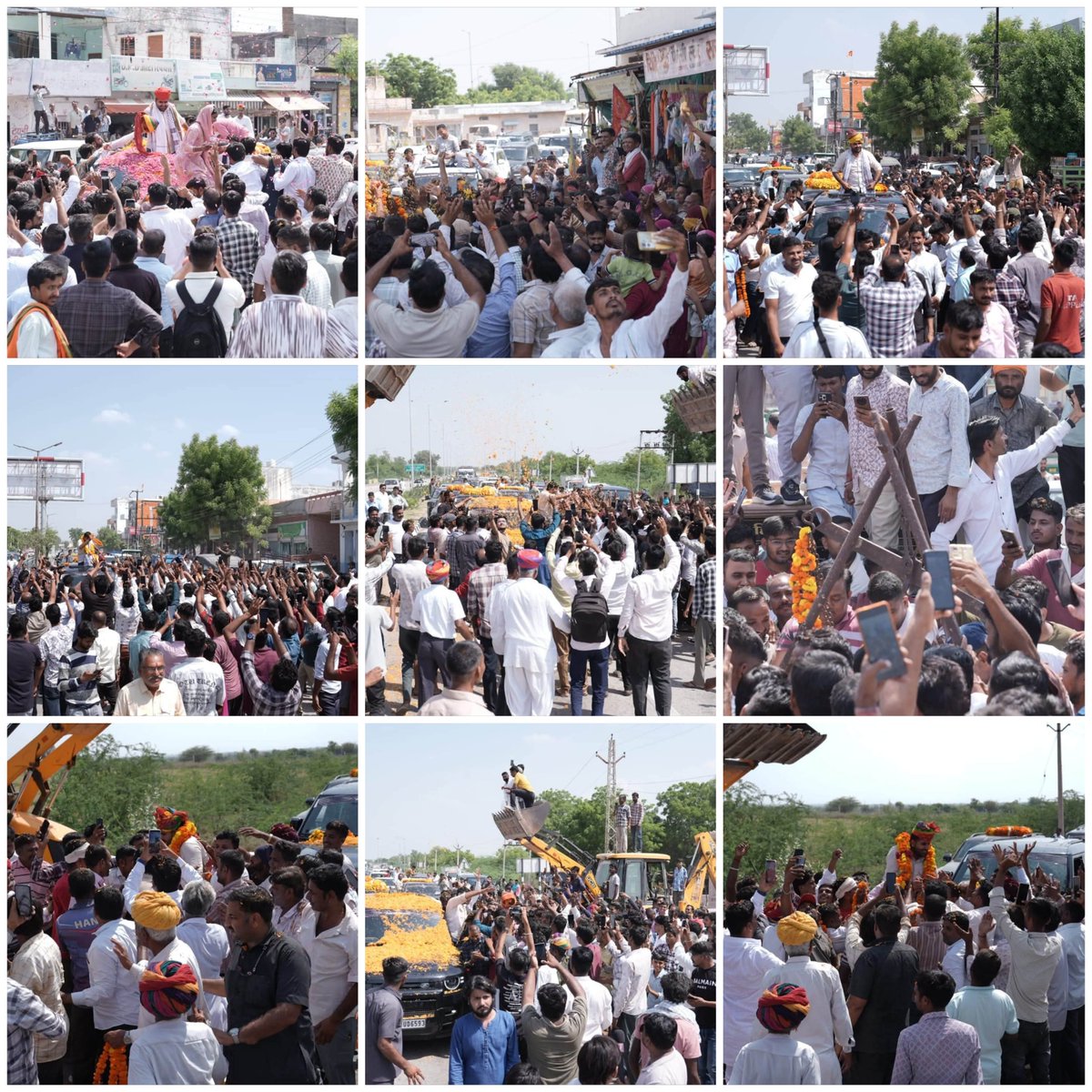 weareskpf's tweet photo. @RavindraBhati__ द्वारा निकाली जा रही EWS सरलीकरण यात्रा का प्रथम चरण संपन्न।
इस चरण के चौथे दिन की यात्रा प्रातः 9 बजे रायपुर (पाली) से शुरू होकर रात 3 बजे जोधपुर में संपन्न हुई।
@shri_kys 
@Shri_PF 
#सरलीकरण 
#EWS https://t.co/jy33H7aQqh