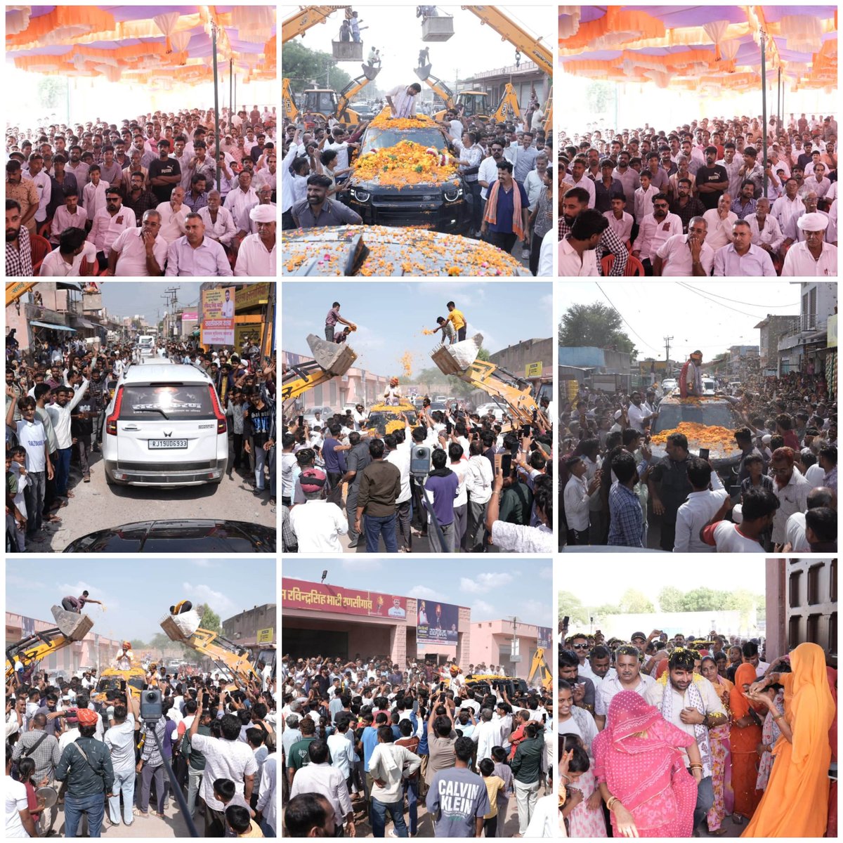 weareskpf's tweet photo. @RavindraBhati__ द्वारा निकाली जा रही EWS सरलीकरण यात्रा का प्रथम चरण संपन्न।
इस चरण के चौथे दिन की यात्रा प्रातः 9 बजे रायपुर (पाली) से शुरू होकर रात 3 बजे जोधपुर में संपन्न हुई।
@shri_kys 
@Shri_PF 
#सरलीकरण 
#EWS https://t.co/jy33H7aQqh