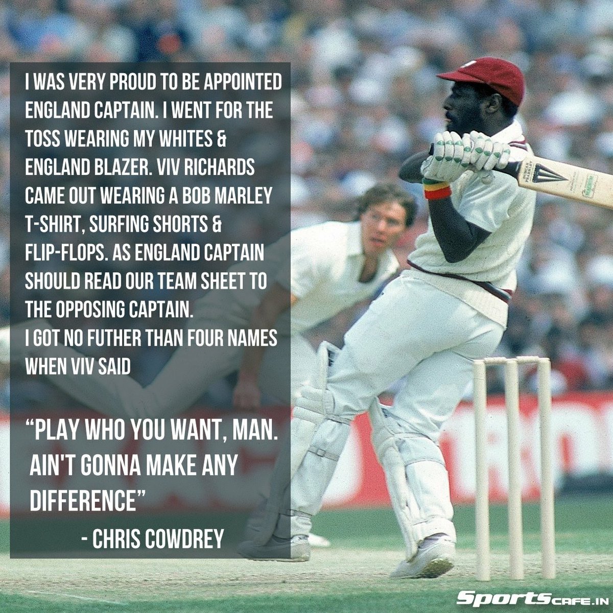 amittallwalkar's tweet photo. "Play who you want, man." The coldest line in cricket history? Quite possibly! https://t.co/V6dLOo4qPG