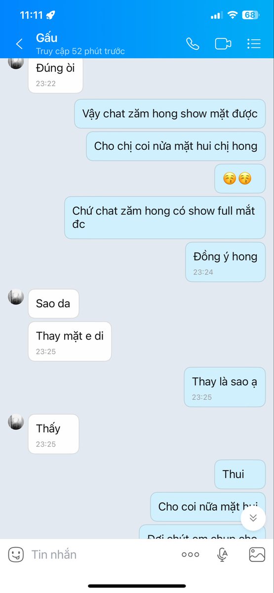 Thnhneck's tweet photo. Chat dam ai đi show mặt đâu chị này cứ bắt em show mặt chán thiệt 😚 https://t.co/T9Nvf53hMG
