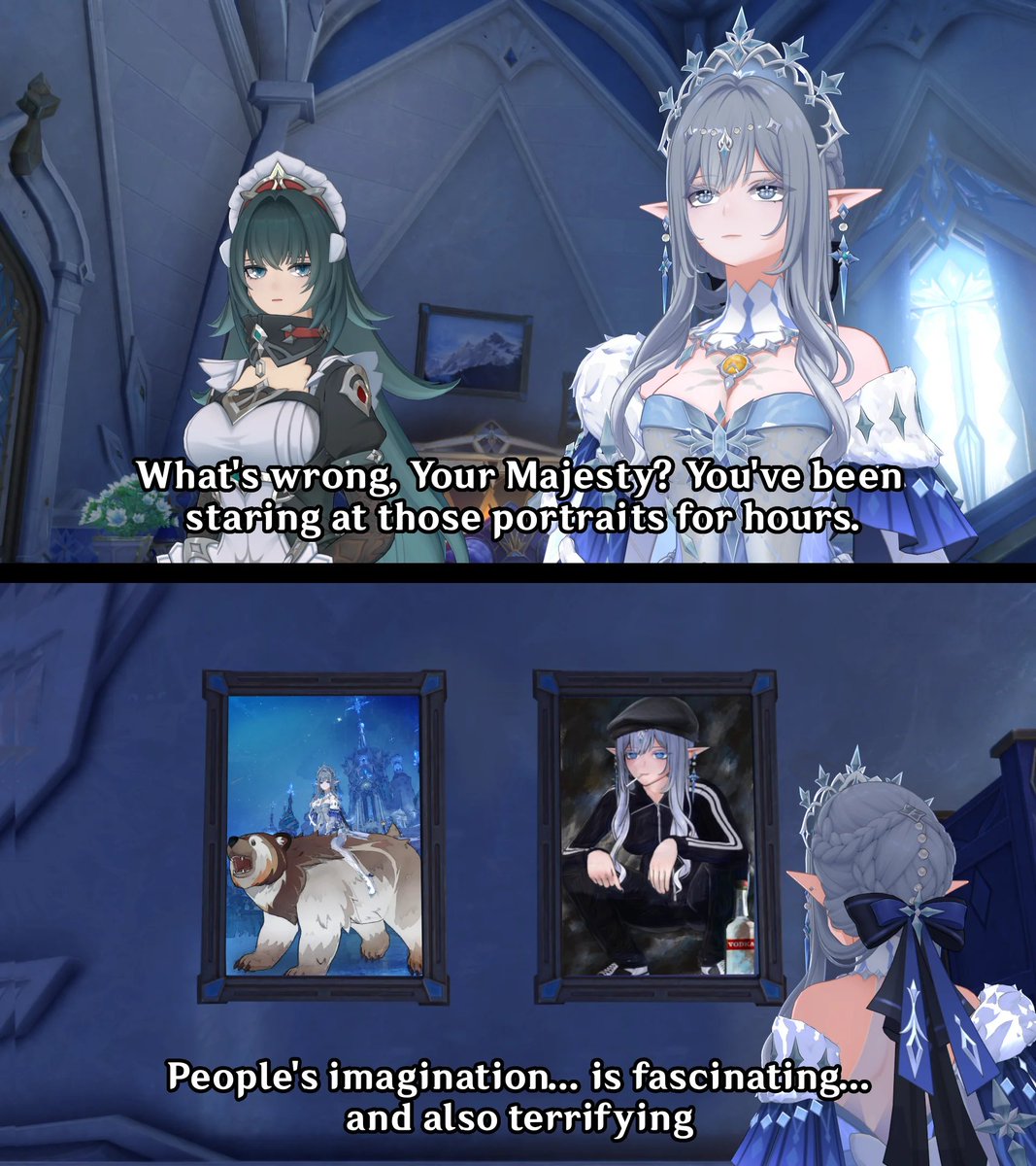 teyvattabloid's tweet photo. She has seen everything

Credit - u/Chronoz0

#Genshinlmpact #Genshin #GenshinMemes https://t.co/0nDftar6Gk