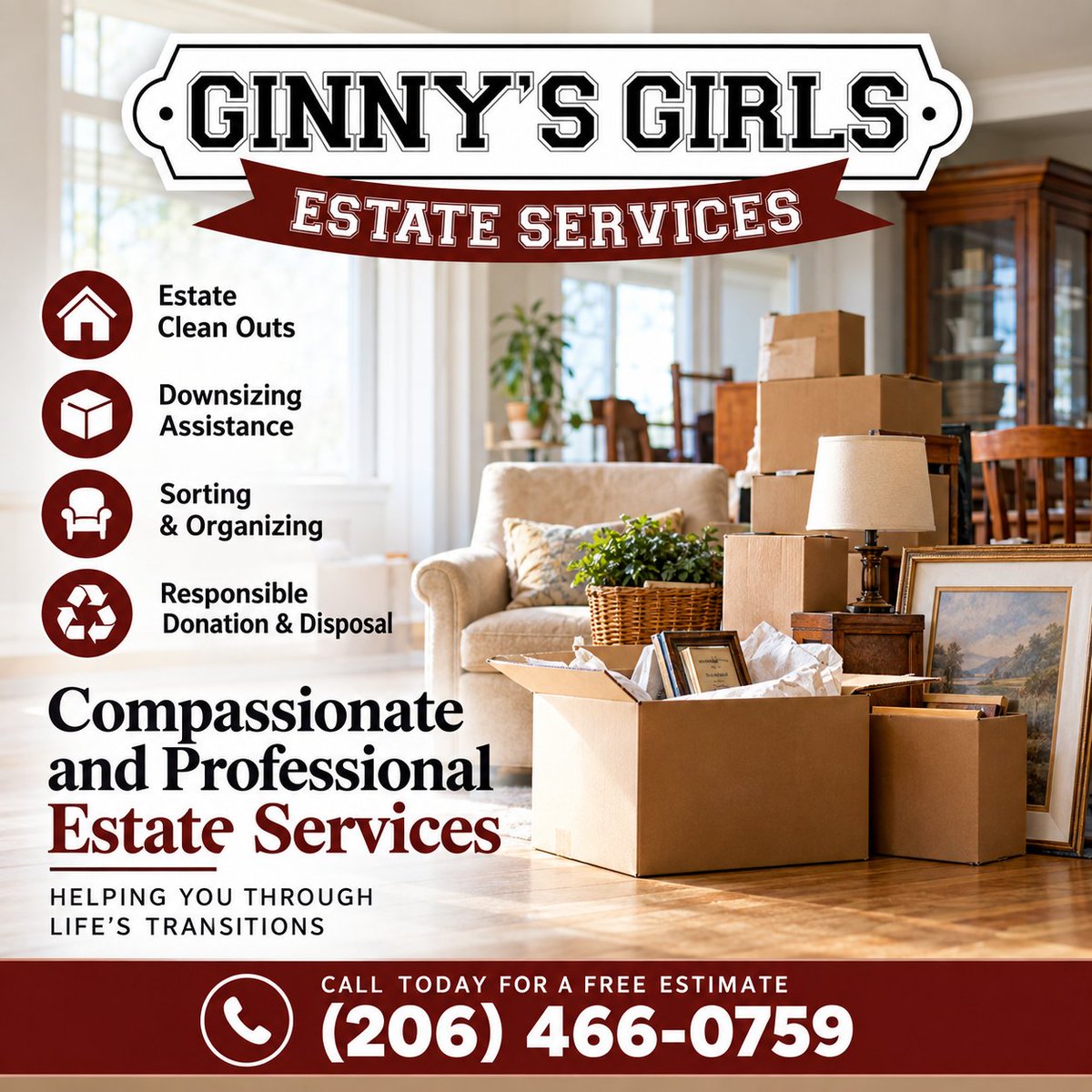 GinnysEstates's tweet photo. A professional plan keeps the process moving without treating personal property like an afterthought. Reach out to us for more information today!
#GinnysGirlsEstateServices #EstateSales #SeniorMoveManagement 
https://t.co/nBF18cETez https://t.co/NVoknoOfQK