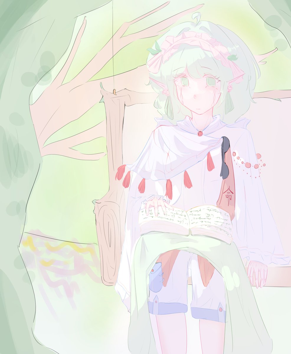 FuxinCh's tweet photo. i dont want to finish this art.... i accidentally use white as an eraser..NOOOOOOOO!!!!.#digitalartㅤ #OCㅤㅤ https://t.co/OdAY0EEGQn