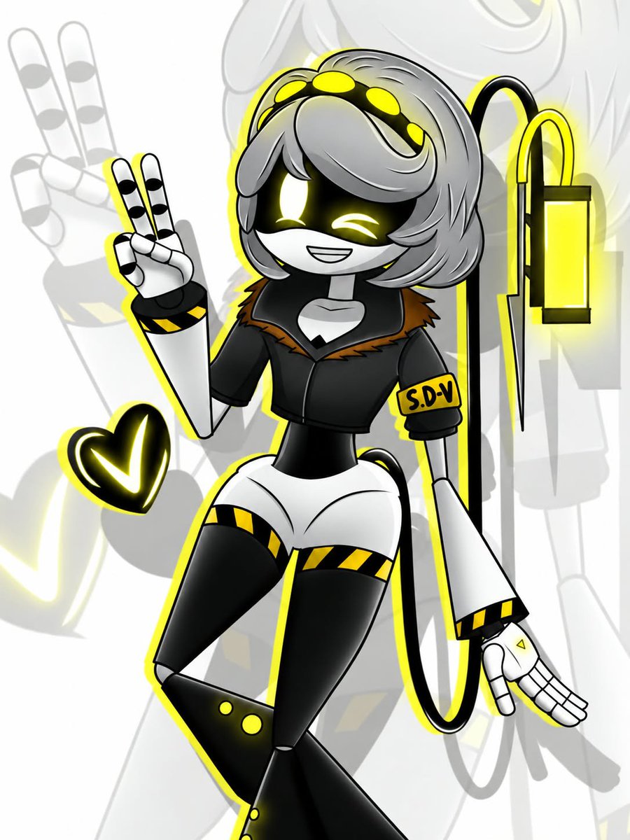 Elizabethvale_1's tweet photo. Bringing some yellow-black energy to this character! 💛

#murderdrones #murderdronesarts https://t.co/QQ5krWcjSS