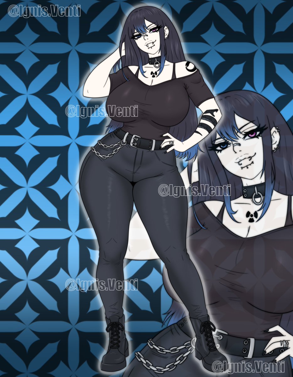 IgnisVent1's tweet photo. Goth/Rocker Girlfriend Adoptable 💙🖤
SB: $40
Check the first comment to find the link and the acquisition tiers for this girl! ⏬ https://t.co/ocAPcDHHUg