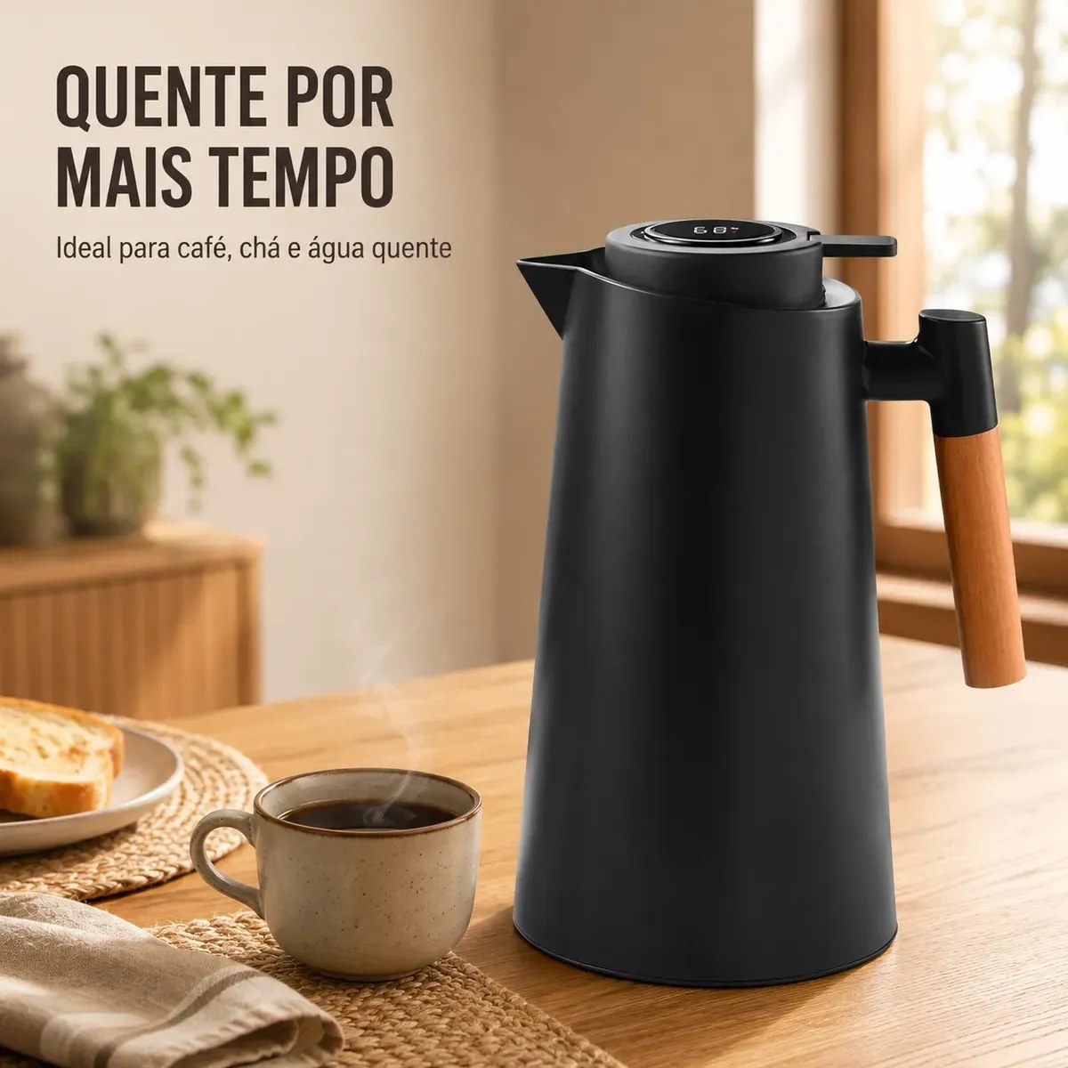 garimposofertas's tweet photo. ⬇ Quer saborear seus chás e cafés na temperatura perfeita?
Garrafa Térmica 1 Litro Com Termômetro Led Para Chás / Café
R$ 75,30 → R$ 59,00 (-22%) ⚡⚡
⭐ 4,7 (54,7 mil avaliações)
Serve pro seu dia a dia? ⬇ link no 1º comentário
#GarrafaTermica #TermometroLed https://t.co/oQRAP9fuBM