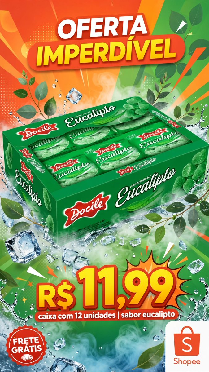 Shopee16470's tweet photo. Bala De Goma Docigoma Eucalipto Docile Com 24 Unidades De 18g
https://t.co/JxOwMFzt5q https://t.co/dTj5wYGxnW