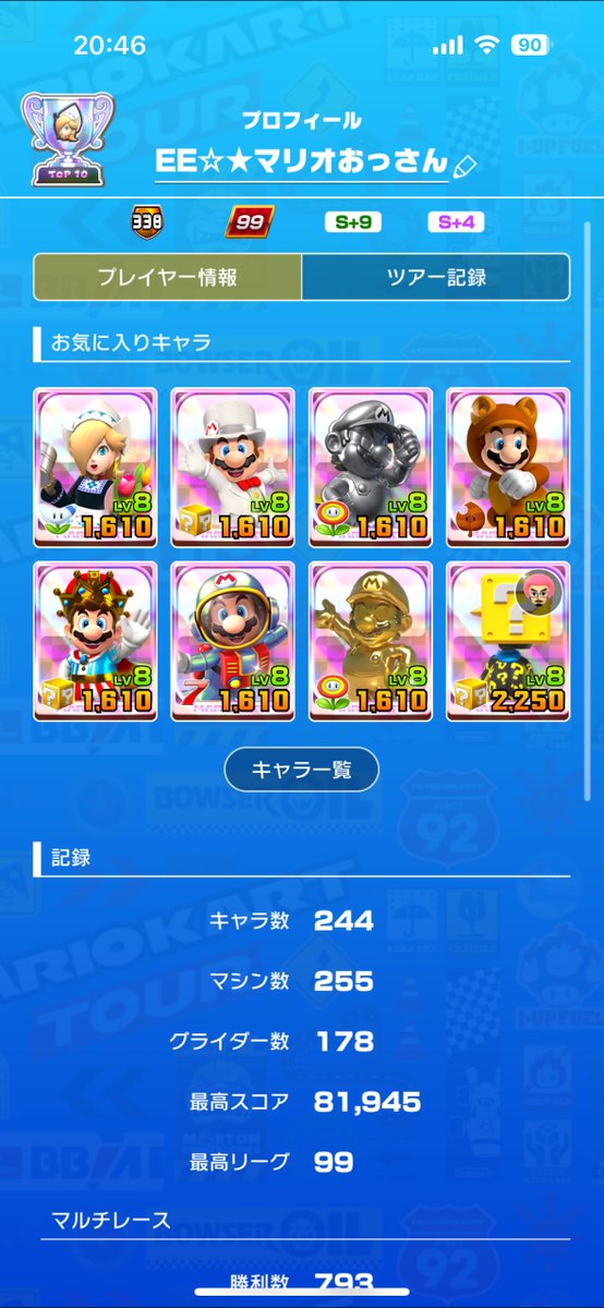 mario_pzd's tweet photo. 今日で7年間続いたらマリカツ生活も終わり😇

このゲームでたくさんの思い出とたくさんの人脈が…
絡み始める前と今では人間的にも変わった感覚があります

これまでリアルで会った人54人(数え間違えてなければ)
他にも配信やディスコで絡んだ人も含めてありがとうございました！

※サ終配信する予定 https://t.co/bJgv2cDIhg