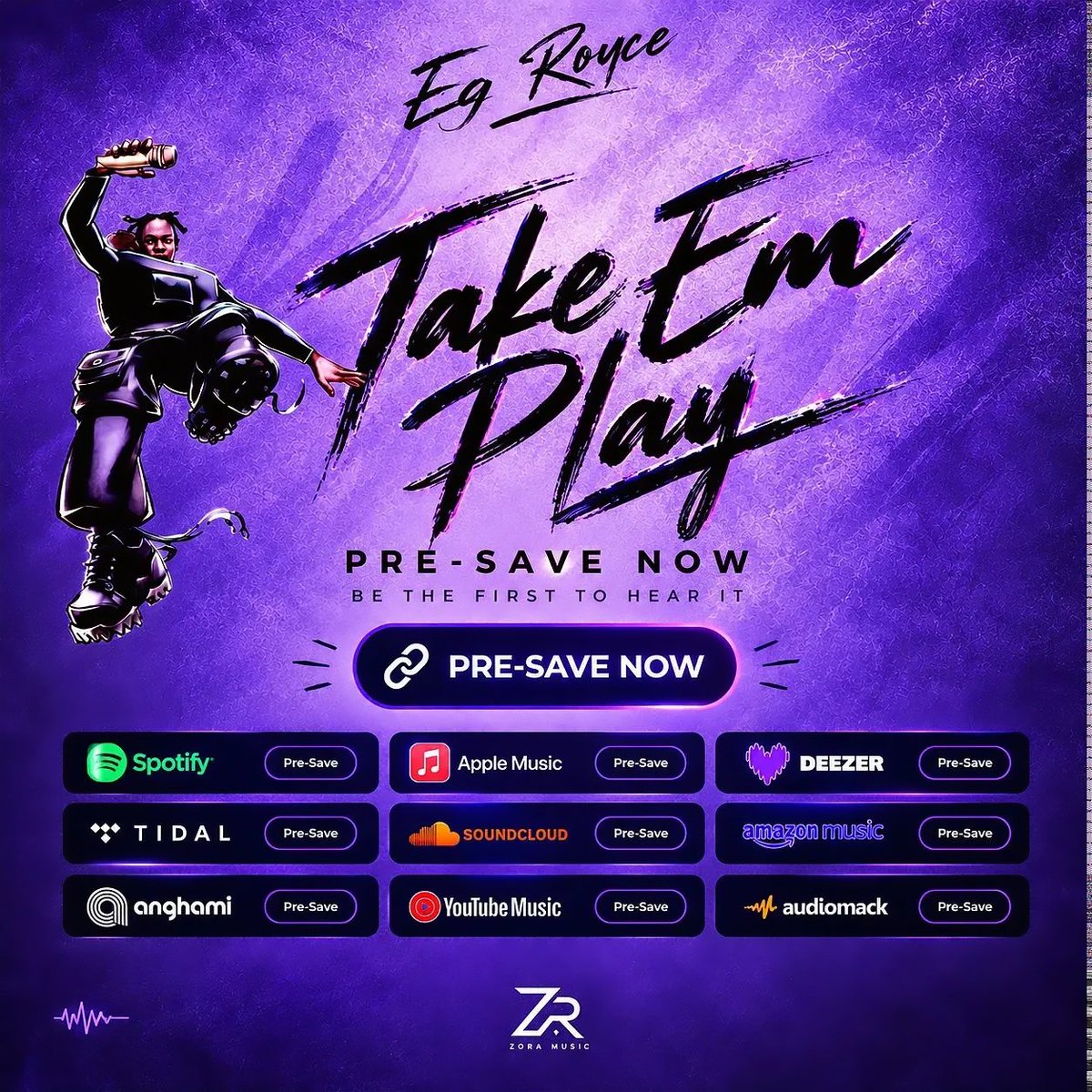 egroycex's tweet photo. https://t.co/on5hSyRhPb

⤴⤴ Pre-save take em play. Be the first to hear it on the 9th of October #takeemplay #egroyce https://t.co/ZaqdmikRbz