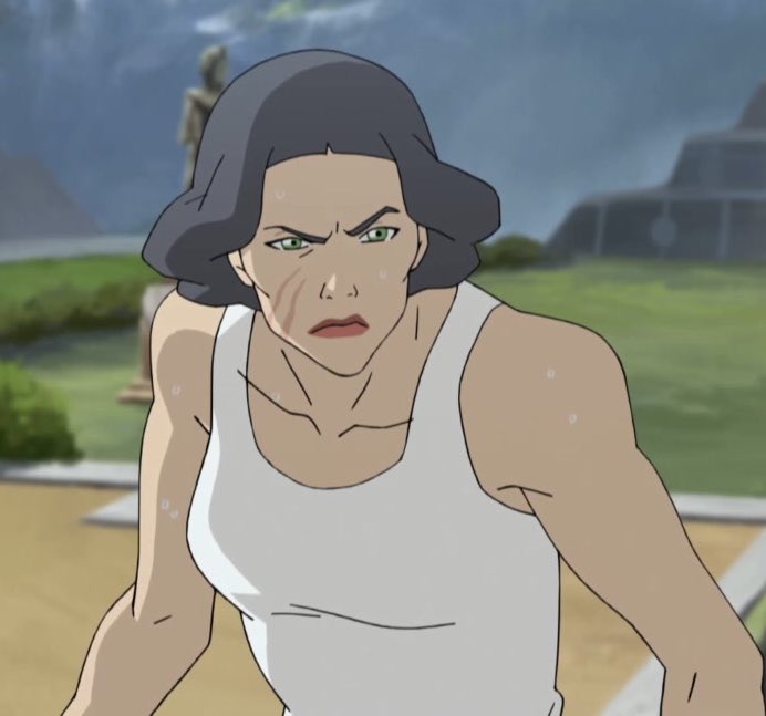 kuvirasdoll's tweet photo. lin beifong in this episode >>> https://t.co/8ALok1FvTh