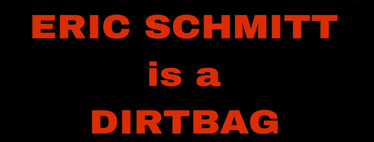 PL67712441's tweet photo. @SenEricSchmitt You owe Jack Smith an apology.
You dirtbag. https://t.co/ES4UbSQdin