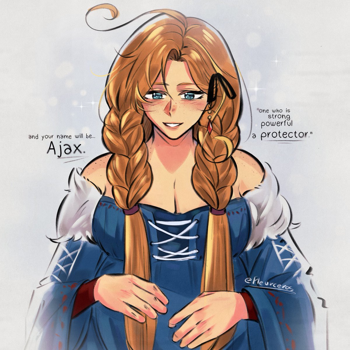 fleurceros's tweet photo. "And your name will be..." https://t.co/3votMWD4Dy