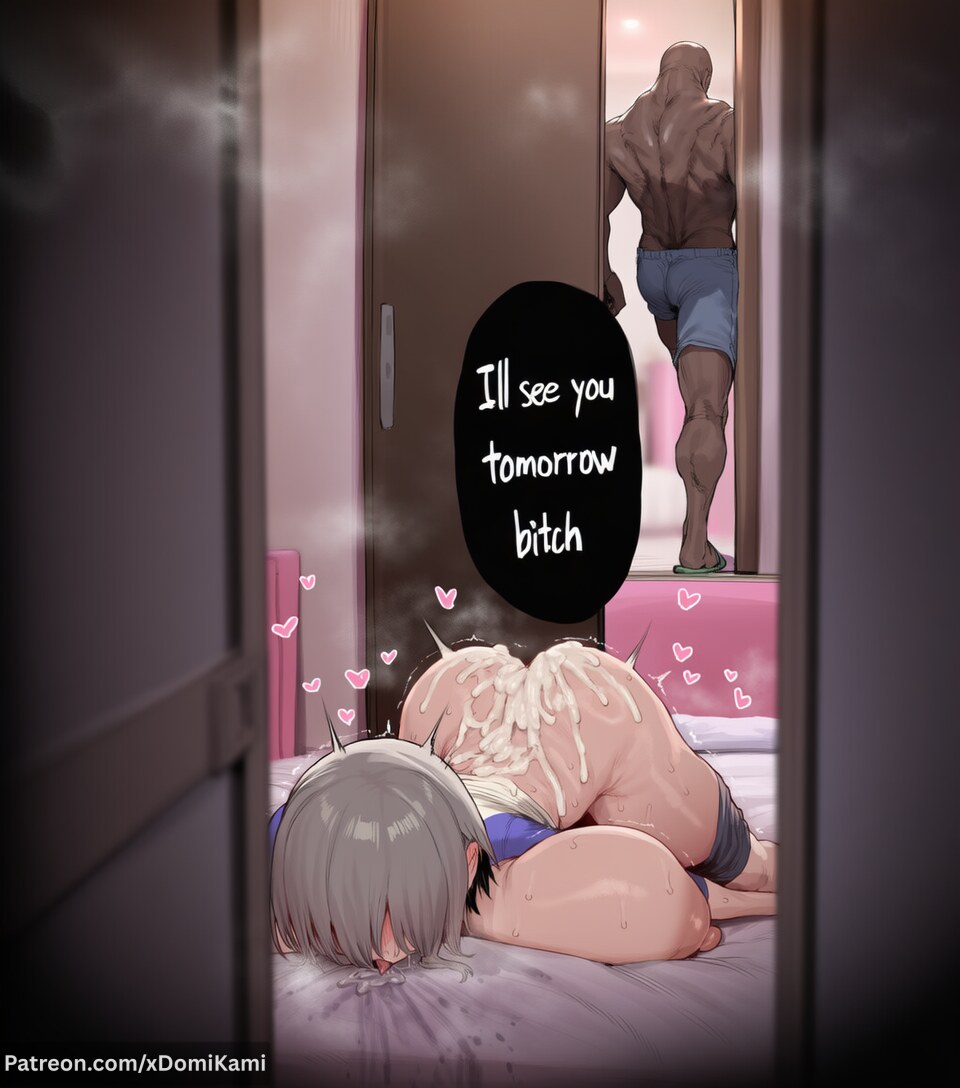 xDomiKami's tweet photo. Uh oh… Uzaki Hana found your secret BBC stash. She’s your loyal girlfriend, so she decides to play out your fantasy~♡ (4/4)

Full Set on Patreon (95pg) https://t.co/pcPsWfY2ZD https://t.co/tbQlW0Jbc4