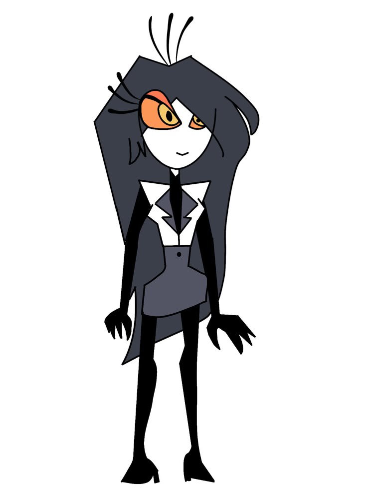Emma00445's tweet photo. Sharp suit, sharper attitude 🖤✨
#HazbinHotelOC #HelluvaBossOC #HazbinHotelArt #DigitalArt #CharacterDesign #OCArt #HazbinHotel https://t.co/254ducQsho