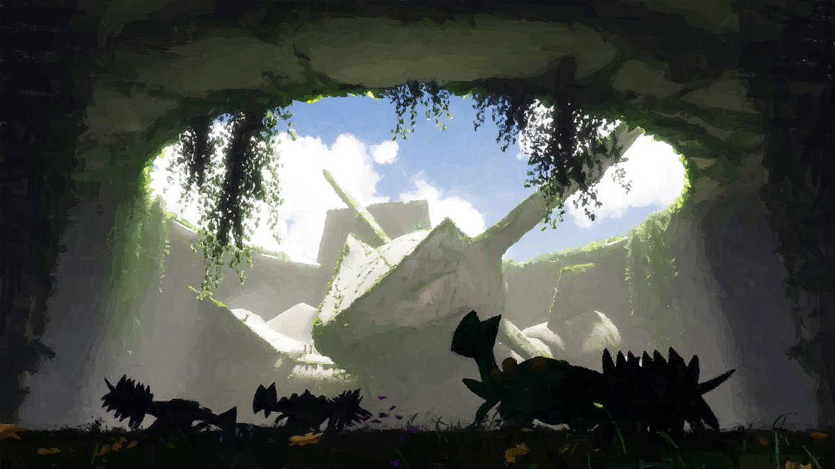 rivalclay's tweet photo. some of my landscape pokémon work 🏔️ https://t.co/sXkmsIr82o