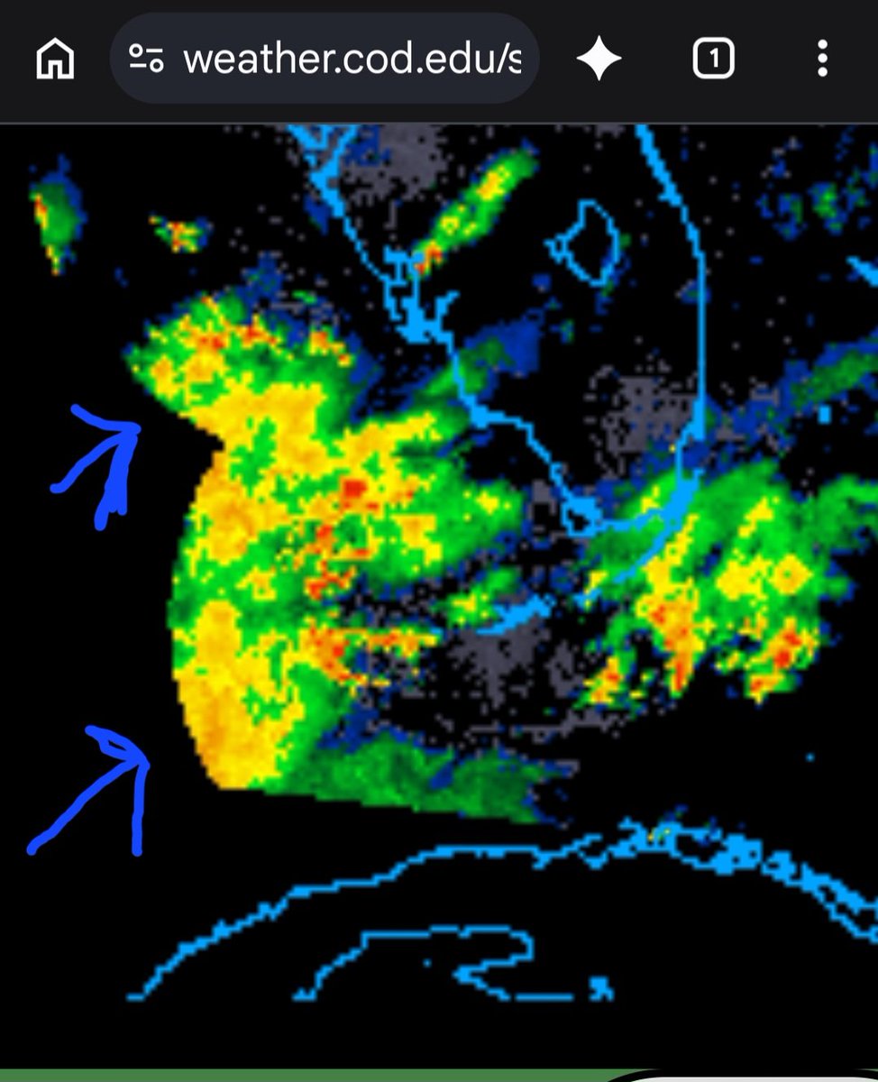 jesseRoss597206's tweet photo. Nexrad is attempting to conceal their crimes against humanity.. Devastating floods projected for Texas tomorrow and torrential rain/king tides for southern florida. Both being manufactured before our very eyes. Perfect circular radar signatures camouflaged. Electromagnetic & ionospheric manipulation.