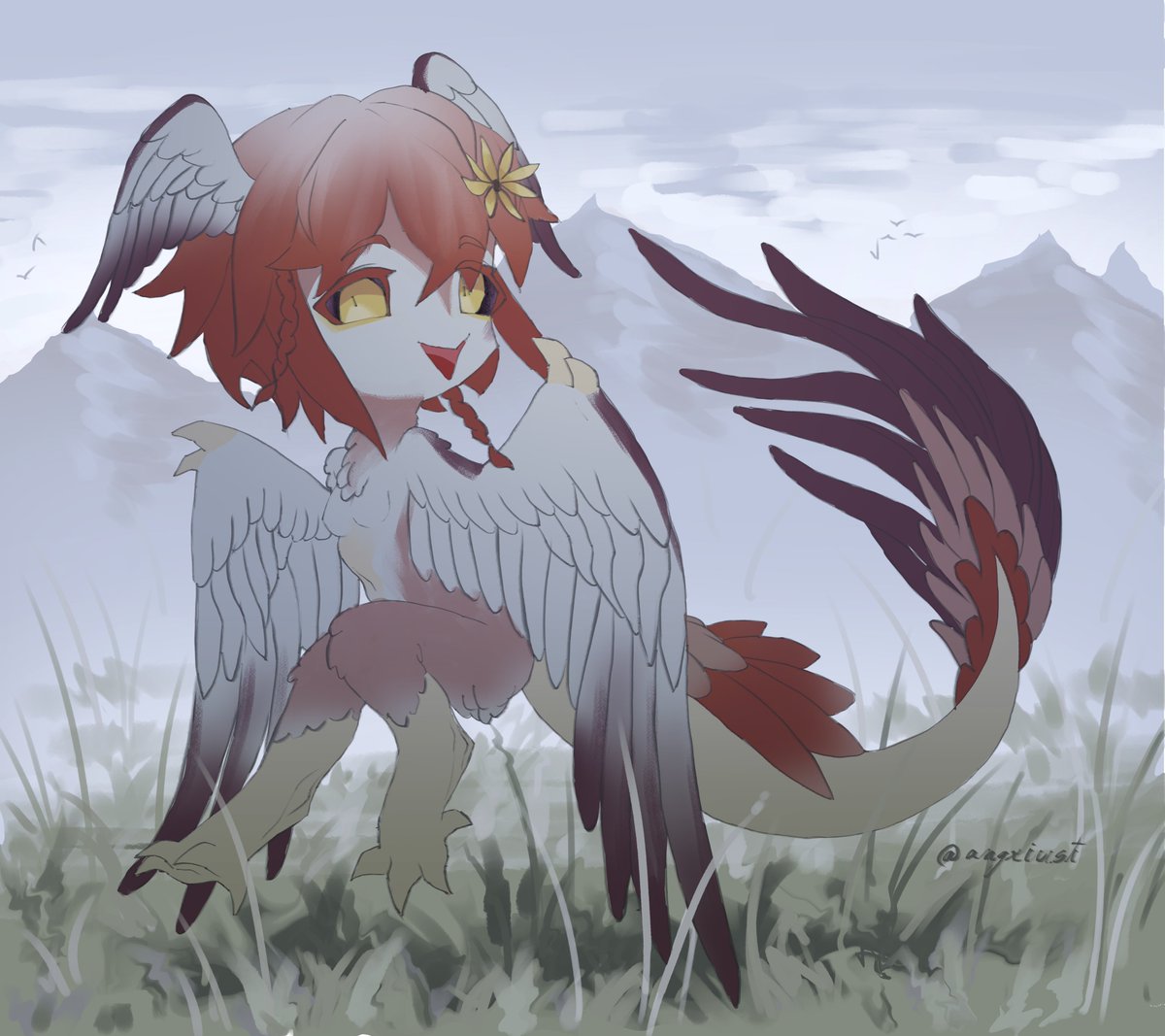 angxiust's tweet photo. frolic more says the chicken https://t.co/qFQ8G0UNe6