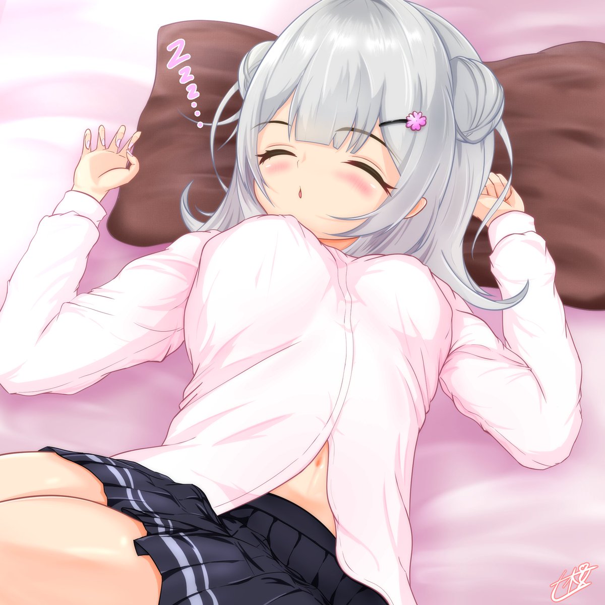 nanao669's tweet photo. おはようございます☀️
今月も上げたイラストに、沢山の反応ありがとうございました(●´ω｀●)
全体的にピンクが多いイラストが多いな💦

来月もゆる～くお絵かきしますので、よろしくお願いいたします(*´ω｀*)

※一部作品トリミングしてます
#今月描いた絵を晒そうㅤ https://t.co/pGRRssRwhp