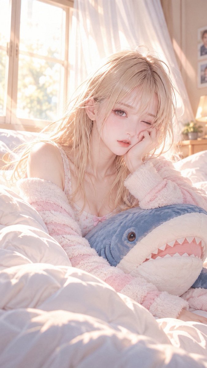 wahuugasuki's tweet photo. おはよー💤

#AI美女 #AIart https://t.co/ulFxE6V9AL