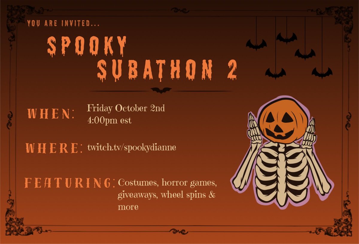 spookydianne's tweet photo. this friday @ https://t.co/emiltGtUp2 https://t.co/IP5n5Te5b0