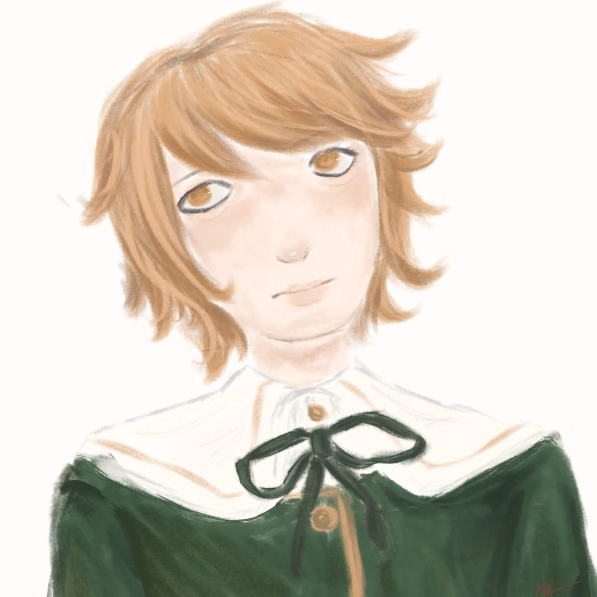 melancholyflesh's tweet photo. chihiro doodle 😰 I HATE COLORING ON DIGITAL i never dk digital im do sorfy 💔💔💔💔 
#chihirofujisaki #drtwt https://t.co/jF1jkO7eKl