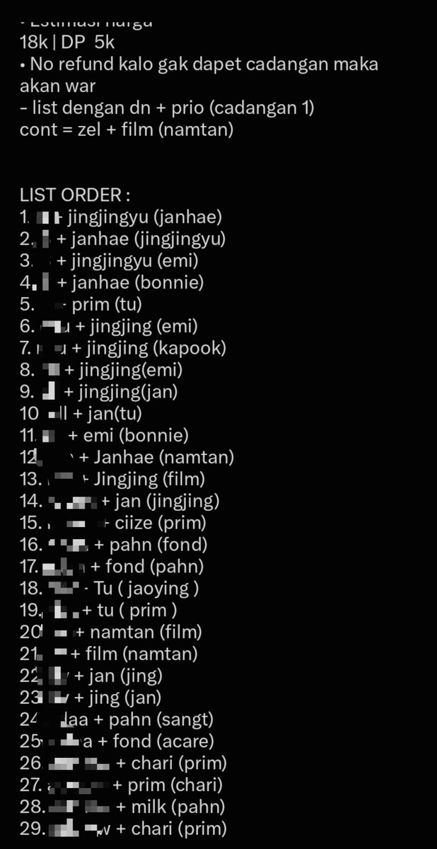 winteoblu's tweet photo. #ths masih ada yang cari sharing fanival candy wink girls? 18k/ea dp 5k sudah secured, ada juga yang unsealed 135k saja dp 35k yu yang mau list bisa ya ada gdm https://t.co/BxX1AkP8RF