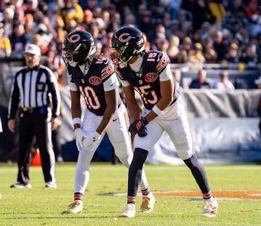 Bear_Down_Adam's tweet photo. Luther Burden has MORE drops than Rome Odunze in the 2 years they've been on #dabears together. 

BUT you won't want to have this honest conversation.

Both are A+ Alpha Wide Recievers that every team would die to have, yet they're treated significantly differently by #dabears fanbase because Chicago Bears fans don't know how to appreciate having a stacked and loaded offense.