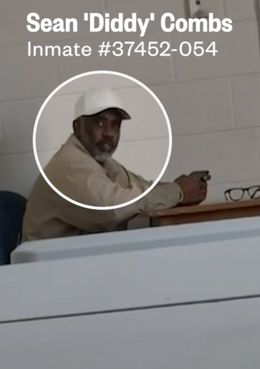 Kurrco's tweet photo. Diddy is reportedly paying fellow inmates thousands of dollars a month to give him massages, cook his meals, do his laundry & clean bathrooms before he uses them.

Sources also say he has access to Hennessy, contraband phones and a jailbroken tablet he used to watch 50 Cent’s documentary about him.

(via NBC News)