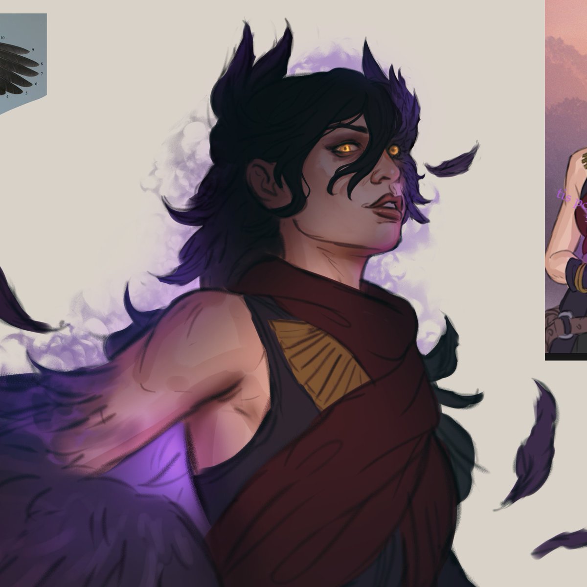 galore_arts's tweet photo. 'tis the witching hour.. 🐦‍⬛
/wip https://t.co/41k59VatUD