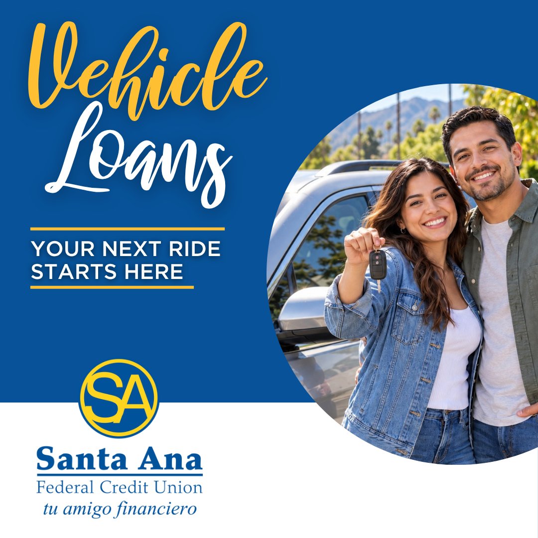 SantaAnaFCU's tweet photo. 🚗 That car you keep coming back to could be your next ride. Explore vehicle loans with SAFCU and take the first step toward getting the keys at https://t.co/LgZLnWIuML #DriveYourDream #FinancialFriend #SantaAnaCU https://t.co/SUHR3aPY71