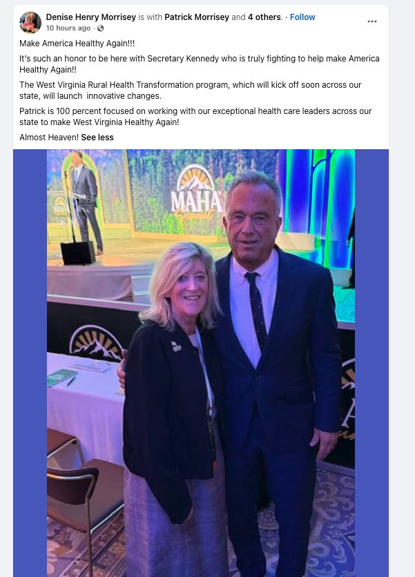 wvyoungdemocrat's tweet photo. didn’t he fatshame your husband last time y’all got together 😭 https://t.co/buYtiePByv