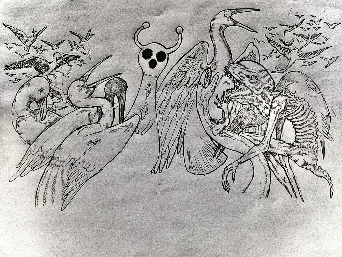 epickq333's tweet photo. For some reason tonight my guts are telling me that something terrible is going to happen tomorrow
unrelated but here's an artwork from 1 year ago https://t.co/yT6yCbbrAY