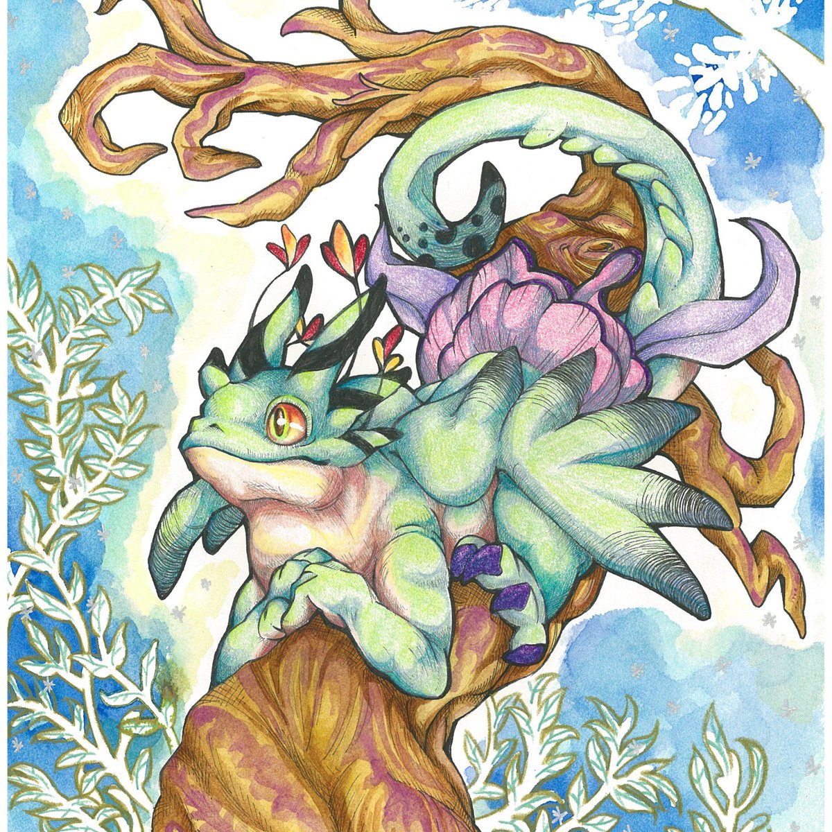 arata_free's tweet photo. 🌿 Original artworks are now available on BOOTH! 🌿
International shipping available ✨
🛒 BOOTH link on my profile!
#MonsterArt #CreatureArt #NonHuman #CreatureArtist
#Commission https://t.co/XYRmuRKuwl