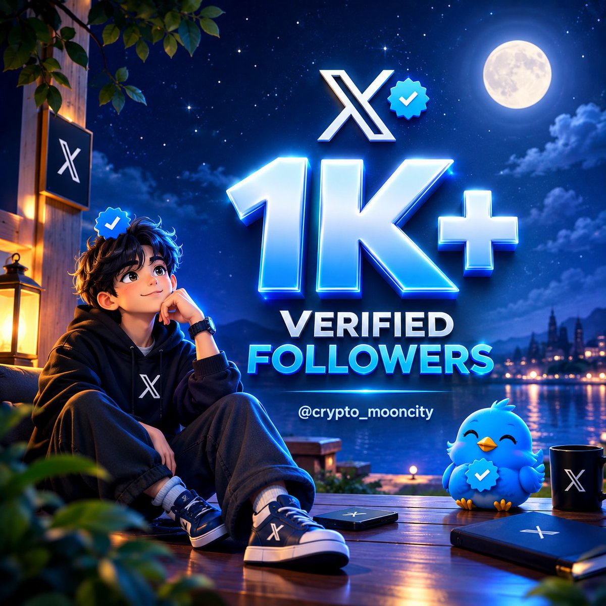 crypto_mooncity's tweet photo. If you need 1K+ verified followers ⚡

Drop “Count” below 👇

I will boost your page — make it count! 🚀 https://t.co/KlnEhUgFZr
