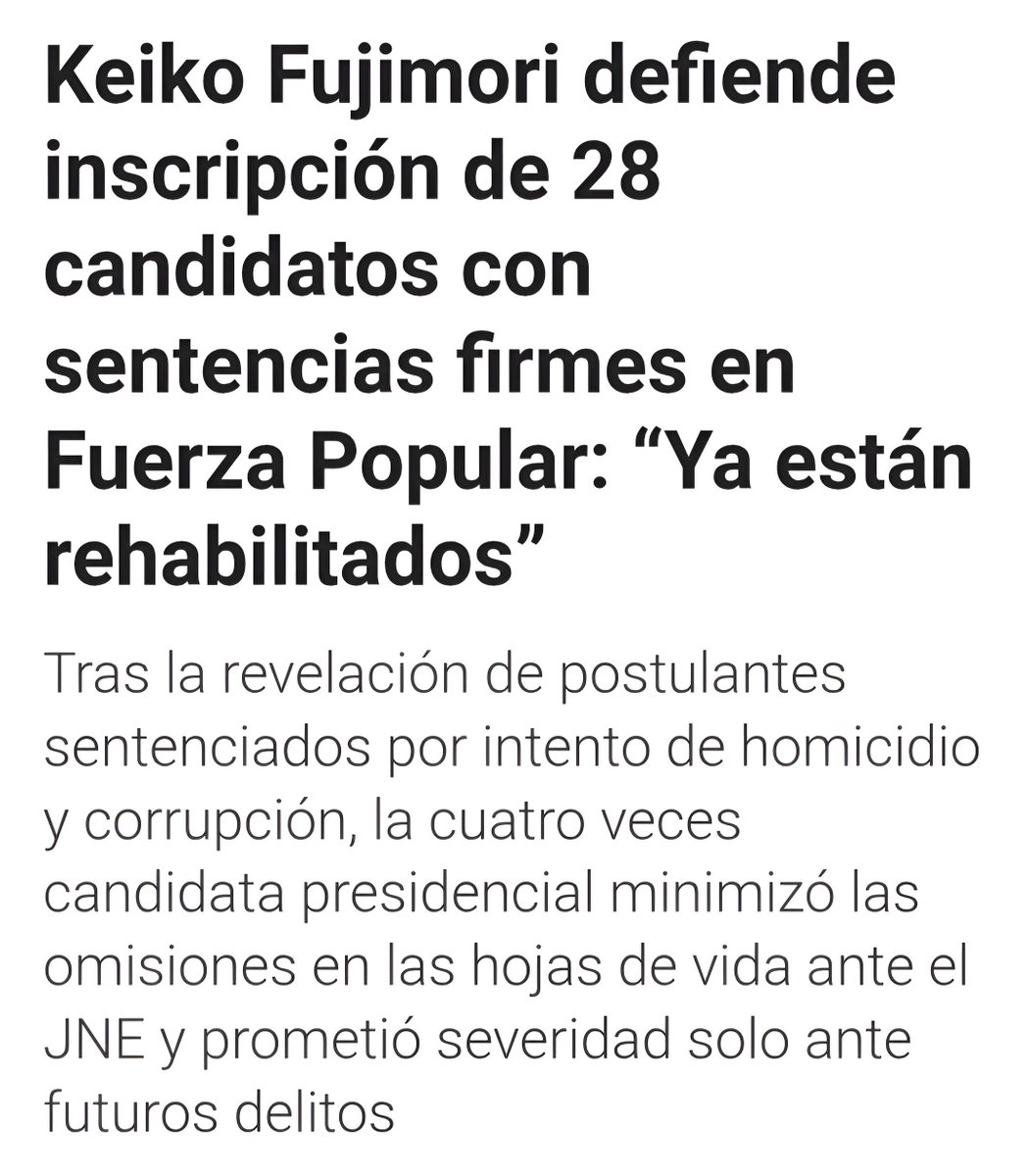 LectoraAndante's tweet photo. Los antecedentes, conocidos, del matón @FuerzaPopular__ @JaimeAbensur https://t.co/ZbykOUXk3t